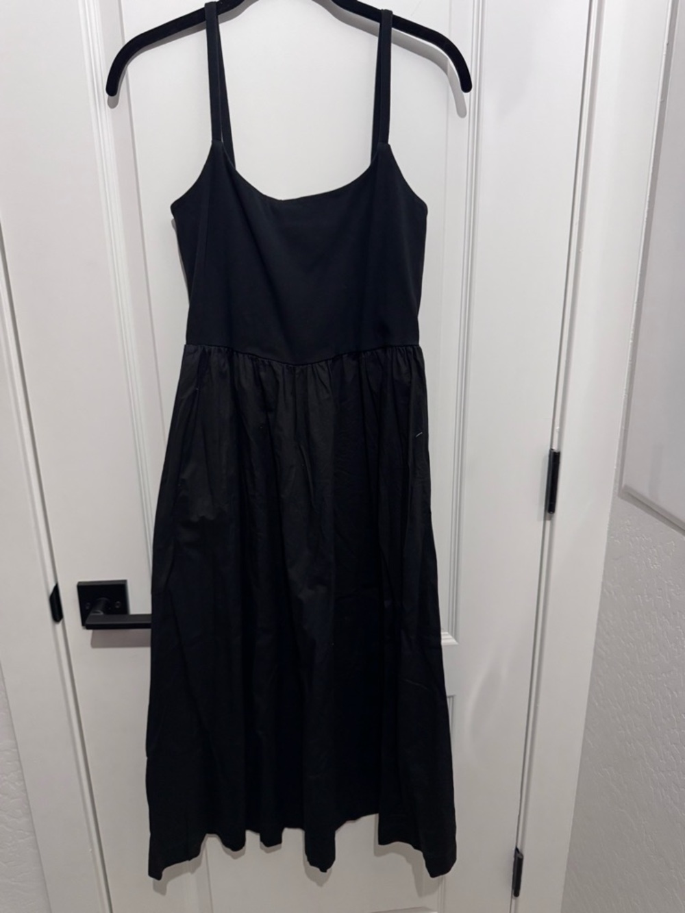 Old Navy Black Spaghetti-Strap Midi Dress